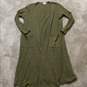 LuLaRoe Sarah ribbed duster